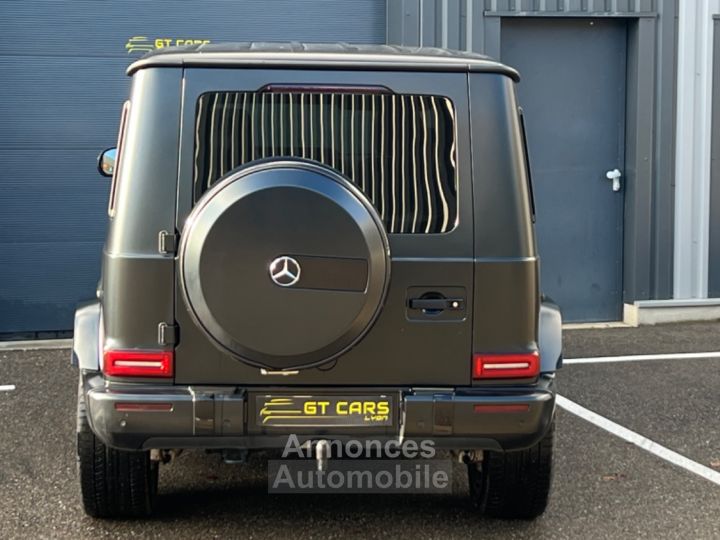 Mercedes Classe G Mercedes Classe G G63 AMG - LOA 1634 Euros Par Mois - Immat France Malus Payé - Peinture Noir Mat - Attelage - TO - Pack Carbone - Burmester - 5