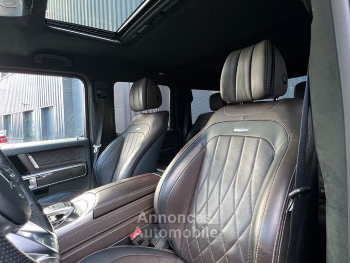 Mercedes Classe G Mercedes Classe G G63 AMG - LOA 1634 Euros Par Mois - Immat France Malus Payé - Peinture Noir Mat - Attelage - TO - Pack Carbone - Burmester - 8