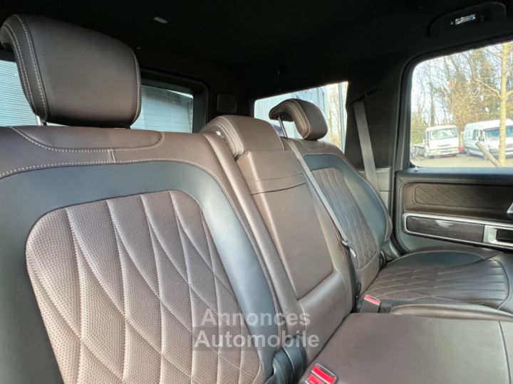 Mercedes Classe G Mercedes Classe G G63 AMG - LOA 1634 Euros Par Mois - Immat France Malus Payé - Peinture Noir Mat - Attelage - TO - Pack Carbone - Burmester - 9