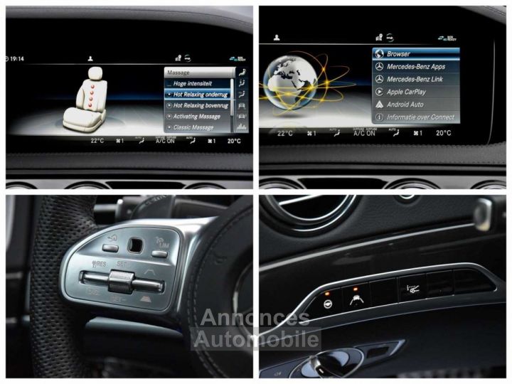 Mercedes Classe S 400 AMG - PANO DAK - DISTRONIC - 360°CAMERA - HEAD-UP - FULL - 13