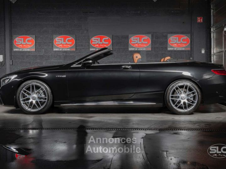 Mercedes Classe S 63 AMG Cabrio Belgian Car 1 Owner Like New Carbon - 2