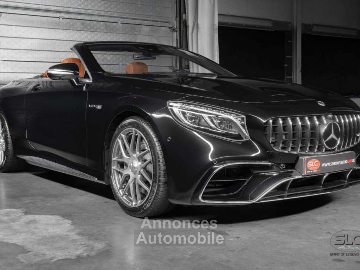 Mercedes Classe S 63 AMG Cabrio Belgian Car 1 Owner Like New Carbon - 5