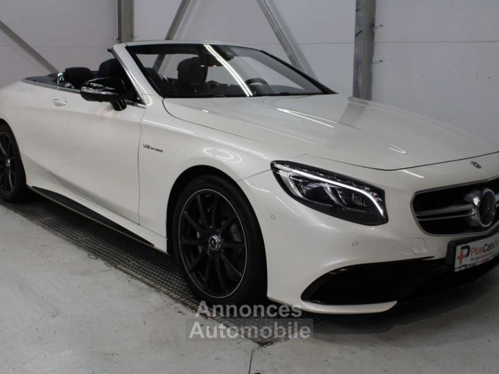 Mercedes Classe S 63 AMG Cabriolet 4-Matic ~ Burmester Night Vision Top - 2