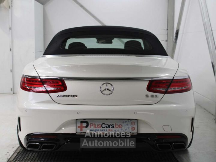 Mercedes Classe S 63 AMG Cabriolet 4-Matic ~ Burmester Night Vision Top - 7