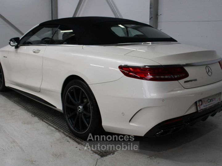 Mercedes Classe S 63 AMG Cabriolet 4-Matic ~ Burmester Night Vision Top - 9