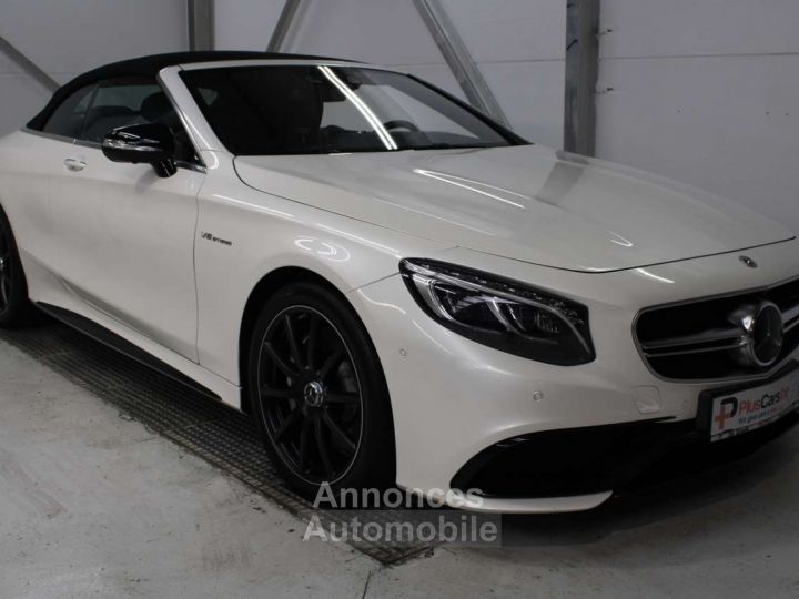 Mercedes Classe S 63 AMG Cabriolet 4-Matic ~ Burmester Night Vision Top - 1