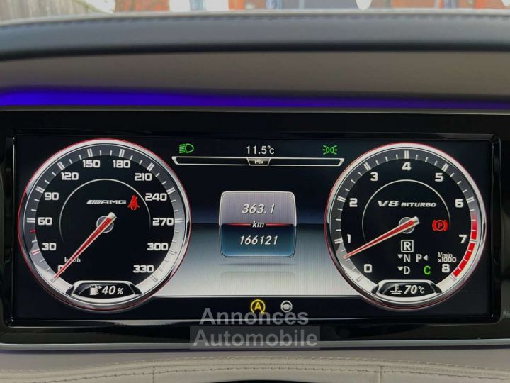 Mercedes Classe S 63 AMG L 4-Matic PANO-NIGHTVISION-PANO-CAM-20-H.U.D... - 21