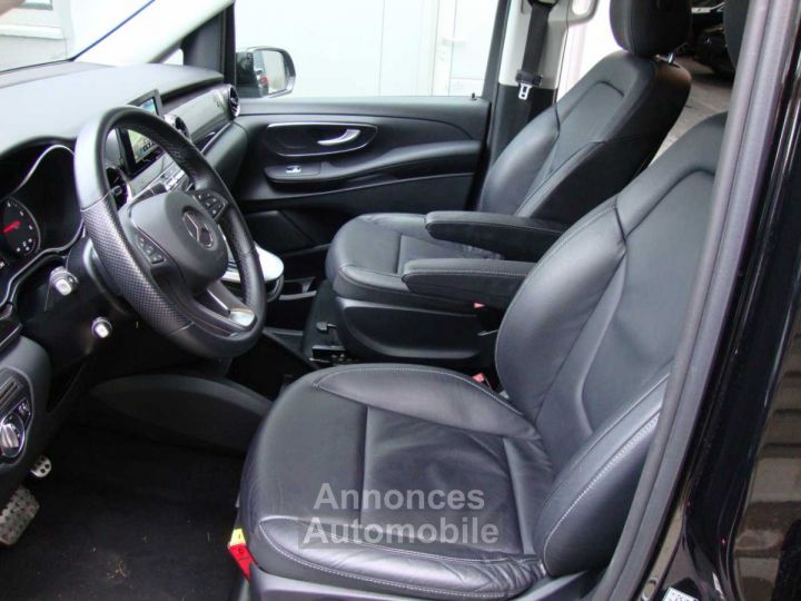 Mercedes Classe V 220 d, L3, aut, 5 pl, dub cabine, lichte vracht, leder - 11