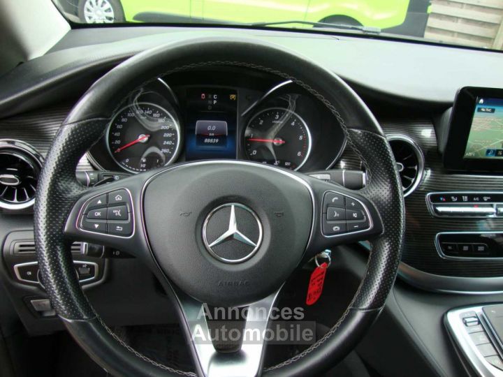 Mercedes Classe V 250 d, XL, L3, avantgarde , 8 pl, leder, 2020, camera - 17