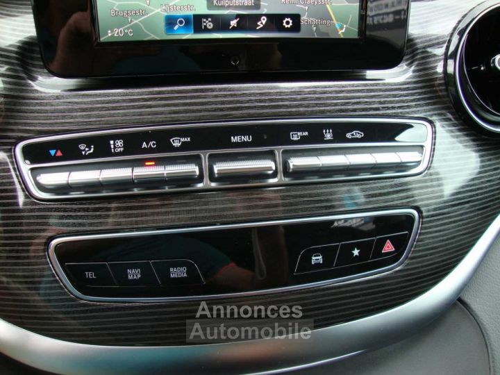 Mercedes Classe V 250 d, XL, L3, avantgarde , 8 pl, leder, 2020, camera - 20