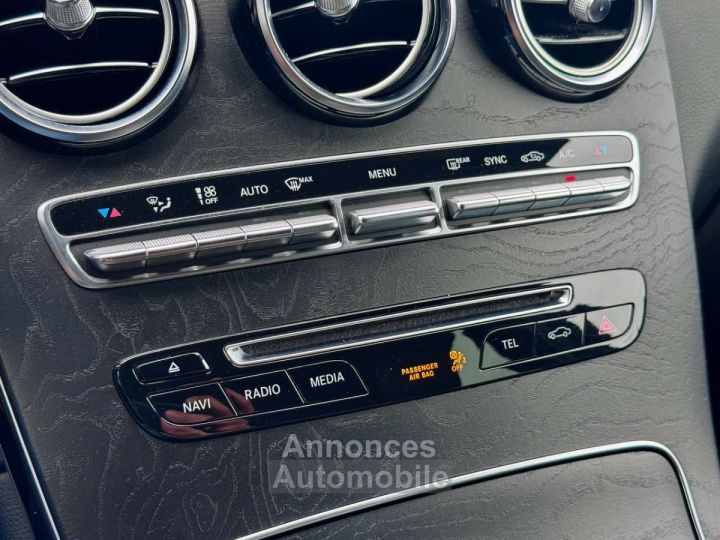 Mercedes GLC 220 Caméra Sg chauff LED Cuir AMG interieur - 28