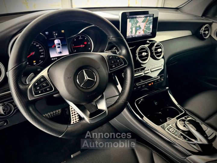 Mercedes GLC 220 d 4-Matic AMG-LINE 1ERPRO CAMERA CUIR ATTELAGE TVA - 12