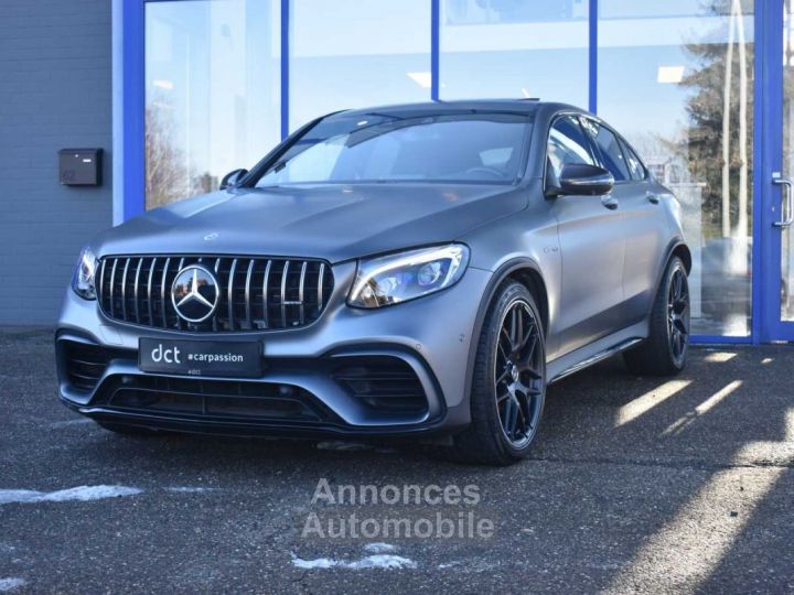 Mercedes GLC 63 AMG S Coupé 4-Matic+ Pano Burmester Ceramic Perf. Seats ACC 360° - 1