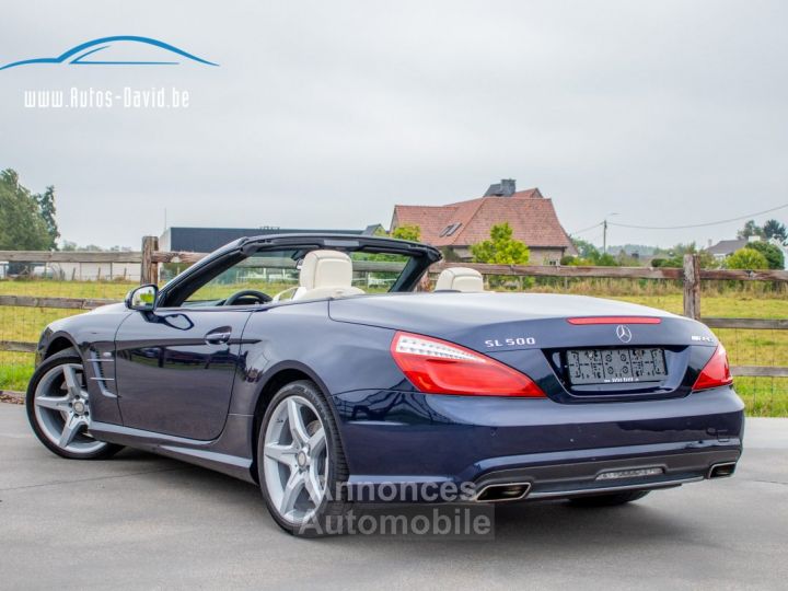 Mercedes SL 500 AMG Cabrio 4.7 V8 - HISTORIEK - CAMERA - LUCHTVERING - ZETELVENTILATIE - MASSAGE - B&O - 4