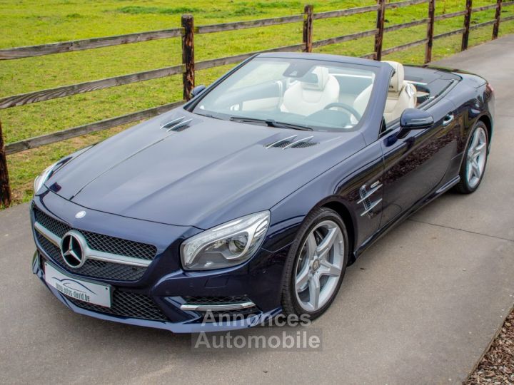 Mercedes SL 500 AMG Cabrio 4.7 V8 - HISTORIEK - CAMERA - LUCHTVERING - ZETELVENTILATIE - MASSAGE - B&O - 14