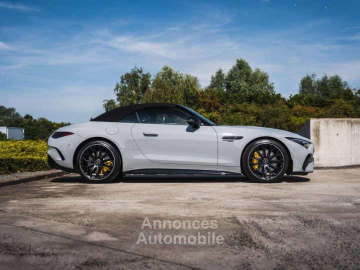 Mercedes SL 63 AMG 4MATIC+ Roadster Alpine Grey Burmester Night - 4