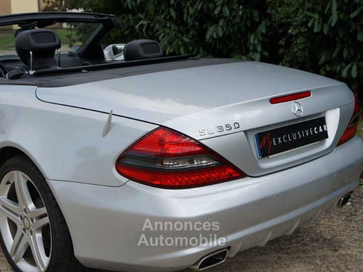 Mercedes SL Mercedes SL 350 V6 3.5l 315CH - Excellent Etat - Garantie 12 Mois - Suivi Complet - Sièges Chauffants - Volant Sport 3 Branches - Radars De Recul - Bl - 30