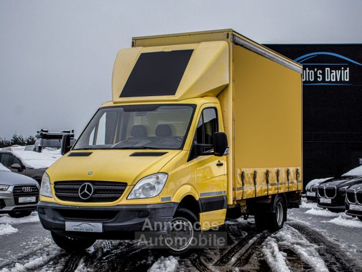 Mercedes Sprinter 516 CDi Aut. Glasresteel - 1 EIGENAAR - LICHTE VRACHT - GLASTRANSPORT - 3 PLAATSEN - BTW AFTREKBAAR - 4