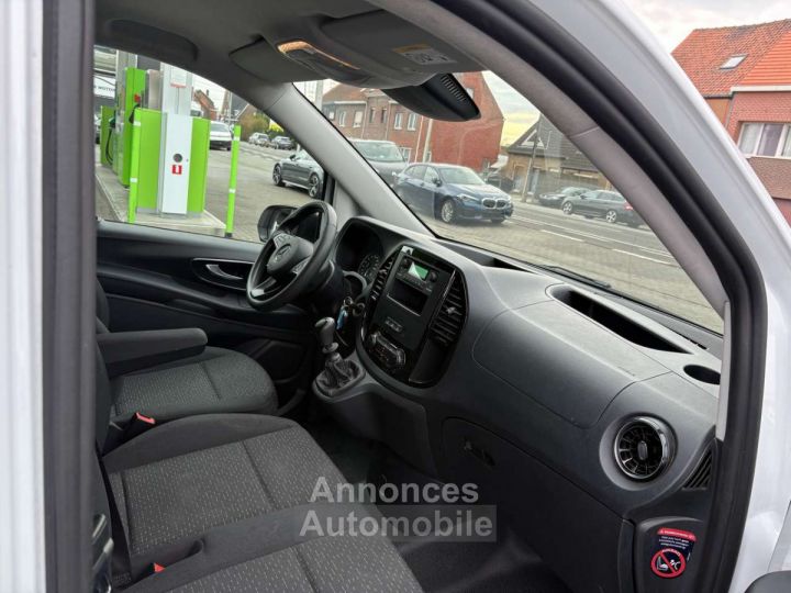 Mercedes Vito 114CDI 3 Zit-Uitbekleed-Airco - 13