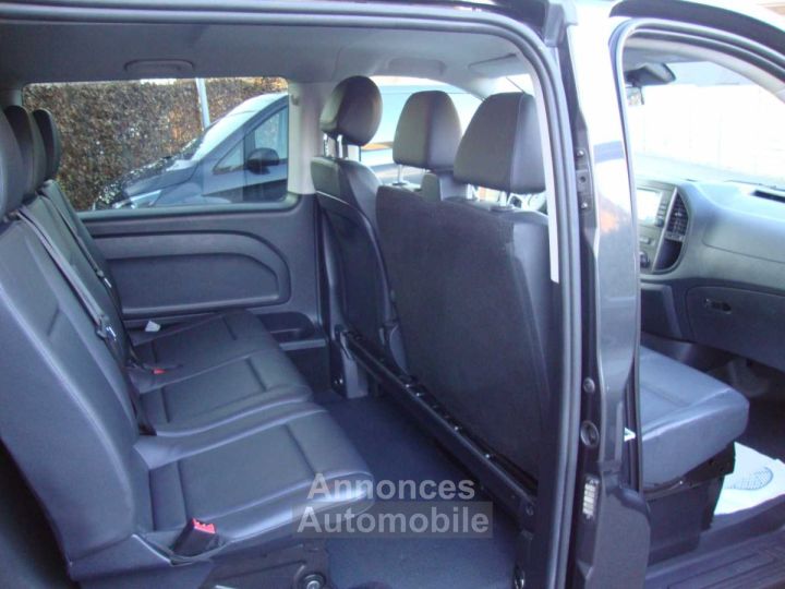 Mercedes Vito 116cdi, mixto, L2, 6 pl, 2023, dub cabine, leder - 20