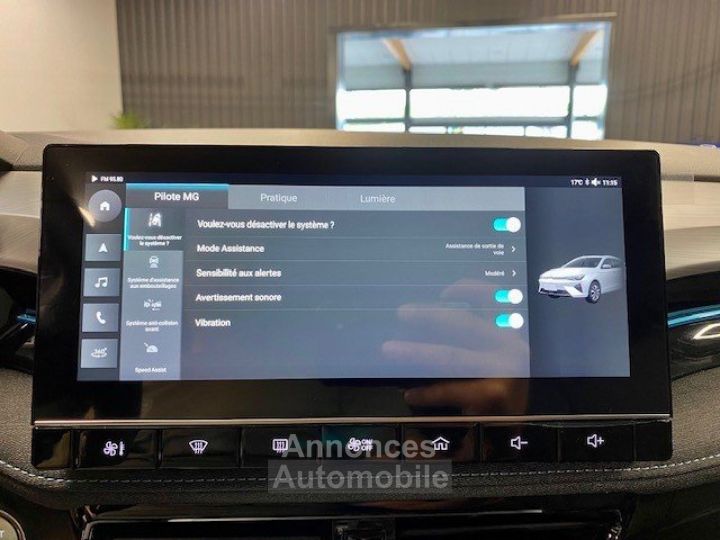 MG MG5 ELECTRIC 156CH LUXURY 61KWH AUTONOMIE ETENDUE - 18