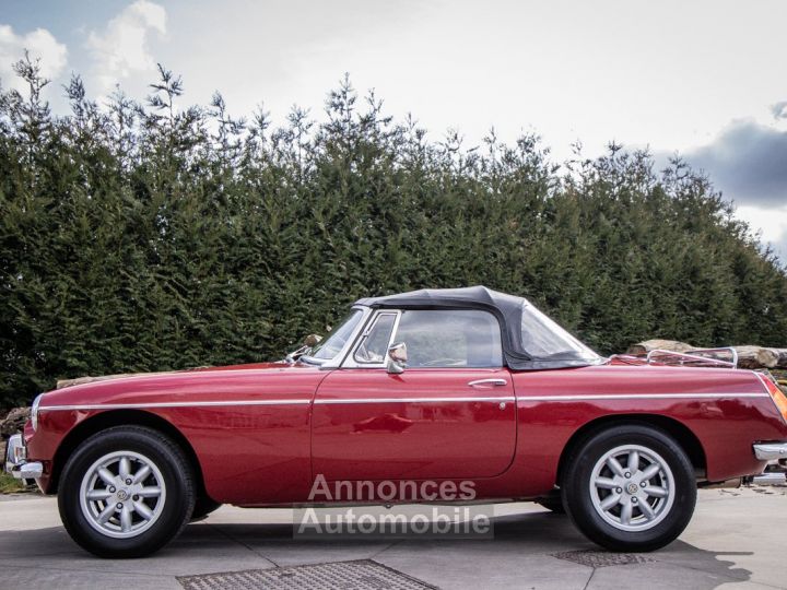 MG MGB Tourer 1.8 Cabrio Overdrive - OLDTIMER - RWD - LEDER - 6