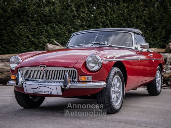 MG MGB Tourer 1.8 Cabrio Overdrive - OLDTIMER - RWD - LEDER - 7