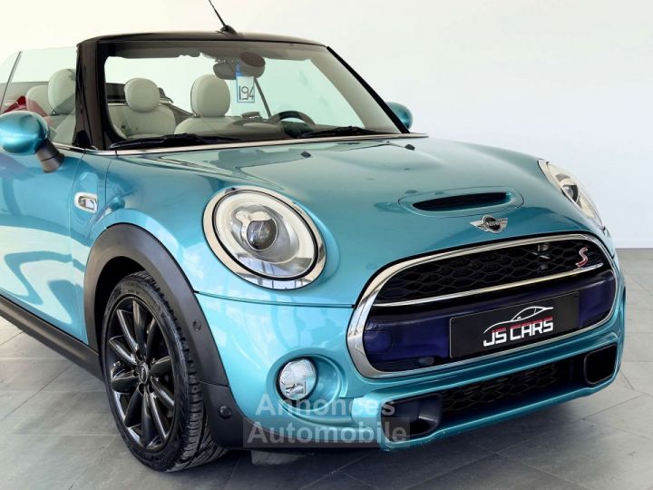 Mini Cabrio Cooper S 2.0 S 1ERPRO LED NAVI CUIR PDC CRUISE TVA ETC - 9