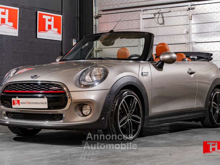 Mini Cooper Cabrio 1.5 Sport Pack-Leather-18 JCW - 1