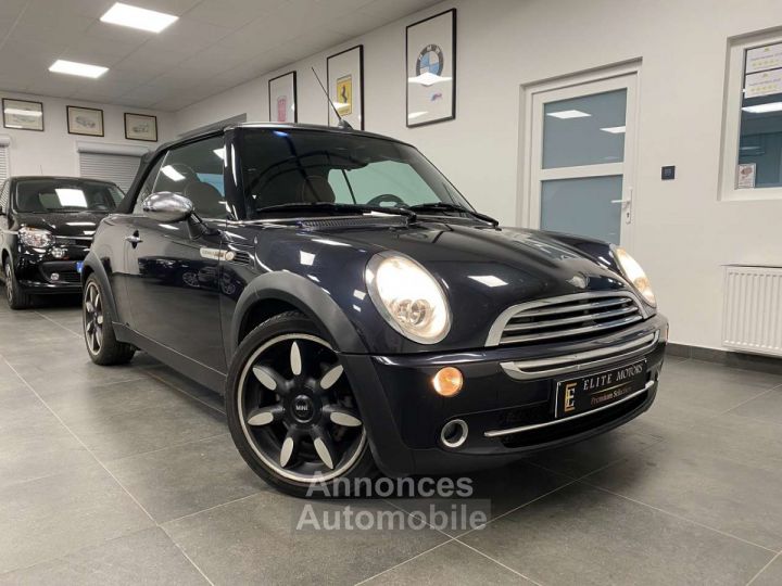 Mini Cooper Cabrio Cabriolet 1.6i- Carnet- Edition SIDEWALK- FULL OPT - 3