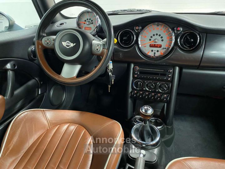 Mini Cooper Cabrio Cabriolet 1.6i- Carnet- Edition SIDEWALK- FULL OPT - 15