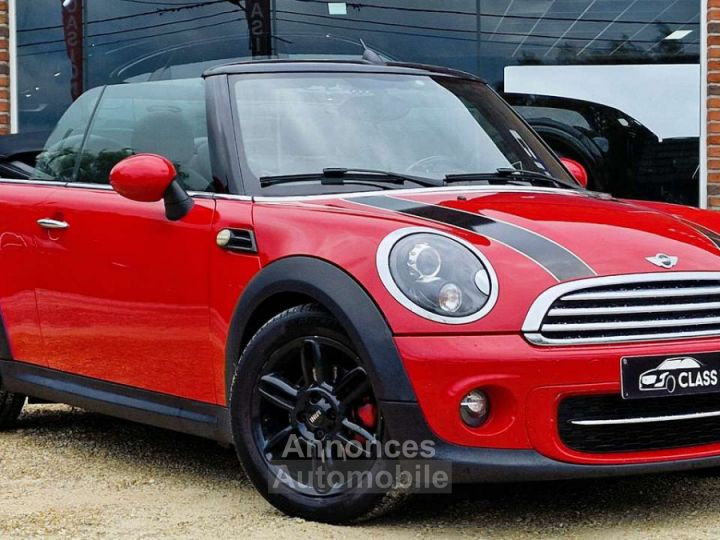 Mini Cooper D Cabrio 1.6 Sport Bi-Xenon Cuir Clim Auto Ja 16' - 2