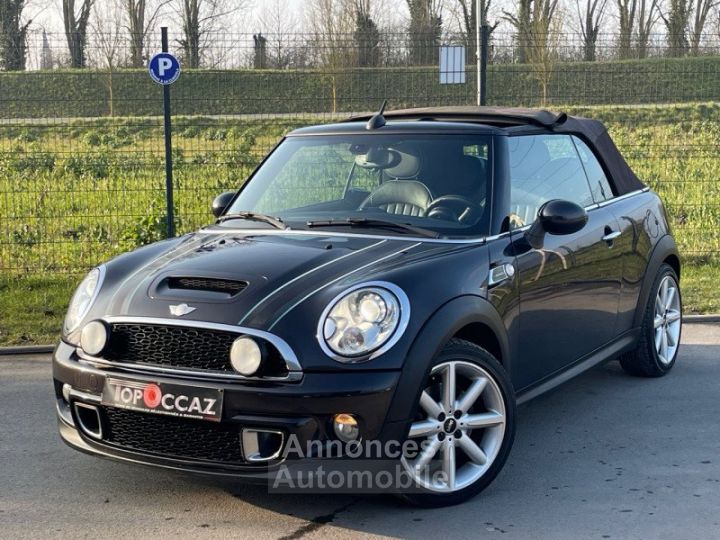 Mini Cooper S CABRIOLET 184CH MONTE CARLO * 2012 * CUIR * GPS * SIEGE CHAUFF - 1