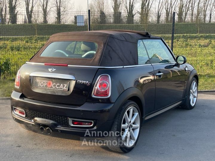 Mini Cooper S CABRIOLET 184CH MONTE CARLO * 2012 * CUIR * GPS * SIEGE CHAUFF - 3