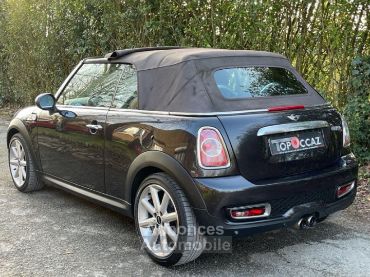 Mini Cooper S CABRIOLET 184CH MONTE CARLO * 2012 * CUIR * GPS * SIEGE CHAUFF - 4