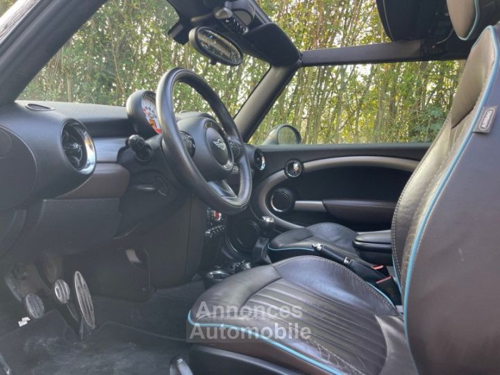 Mini Cooper S CABRIOLET 184CH MONTE CARLO * 2012 * CUIR * GPS * SIEGE CHAUFF - 10