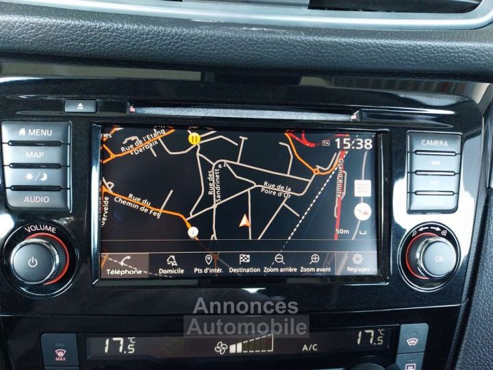 Nissan Qashqai 1.5 dCi-AUTOMATIQUE-GPS- CUIR- CAMERA-GARANTIE- - 15