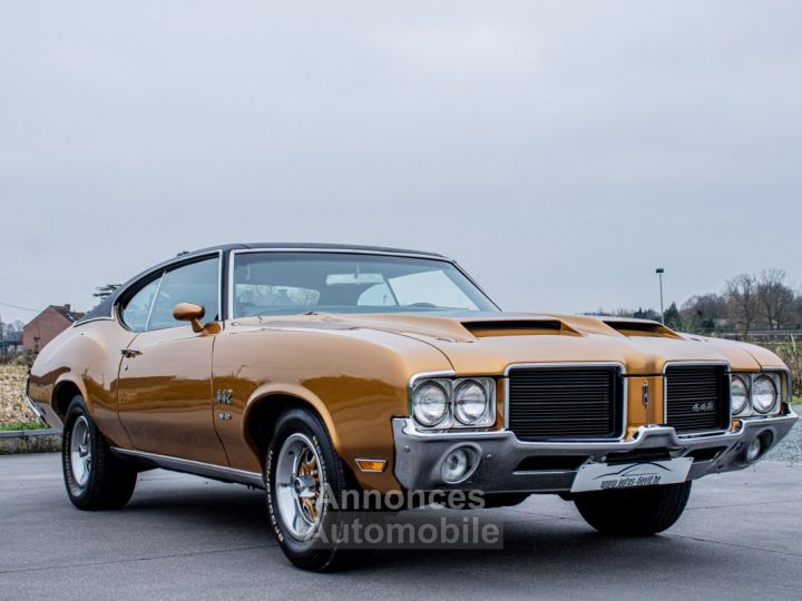 Oldsmobile Cutlass supreme 442 W30 2dr Sport Coupé Big Block 7.5 V8 - OLDTIMER - MUSCLE CAR - LEDER - 6