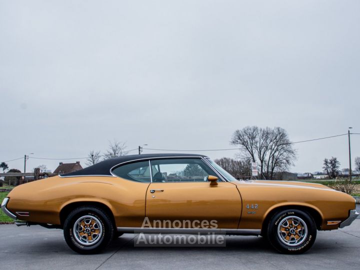 Oldsmobile Cutlass supreme 442 W30 2dr Sport Coupé Big Block 7.5 V8 - OLDTIMER - MUSCLE CAR - LEDER - 7