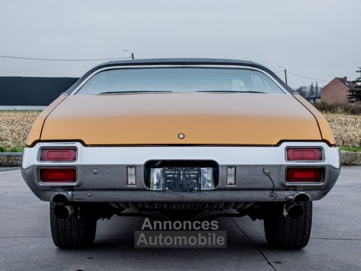 Oldsmobile Cutlass supreme 442 W30 2dr Sport Coupé Big Block 7.5 V8 - OLDTIMER - MUSCLE CAR - LEDER - 9