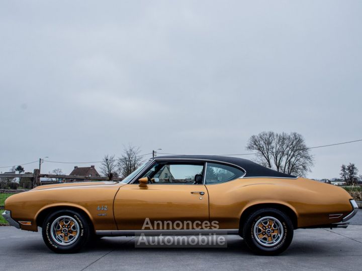 Oldsmobile Cutlass supreme 442 W30 2dr Sport Coupé Big Block 7.5 V8 - OLDTIMER - MUSCLE CAR - LEDER - 11