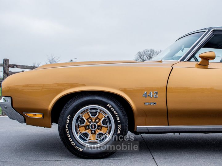 Oldsmobile Cutlass supreme 442 W30 2dr Sport Coupé Big Block 7.5 V8 - OLDTIMER - MUSCLE CAR - LEDER - 12