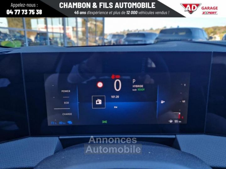 Opel Astra Hybrid 180 ch BVA8 GS + GPS + toit ouvrant - 13