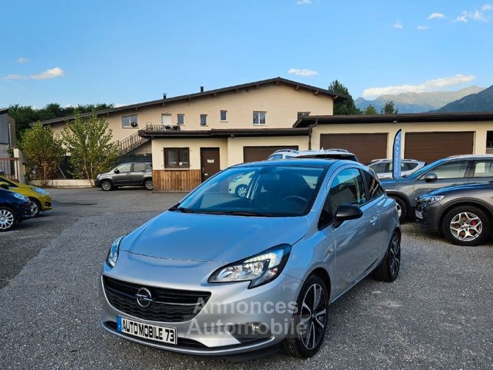 Opel Corsa 1.3 ecotec 95 black edition 03-2018 GARANTIE 12 MOIS GPS BT REGUL - 1