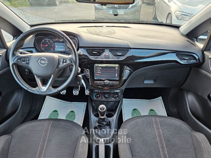 Opel Corsa 1.3 ecotec 95 black edition 03-2018 GARANTIE 12 MOIS GPS BT REGUL - 5