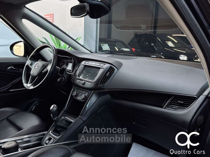 Opel Zafira 1.4T CAR PLAY GPS CAMERA CUIR 1ER PROPRIO - 12