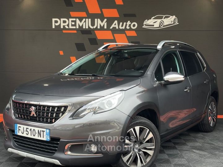 Peugeot 2008 1.2i 130 cv Crit'air 1 Allure Gris Platinium Boite Automatique Caméra de recul Climatisation Ct Ok 2027 - 1