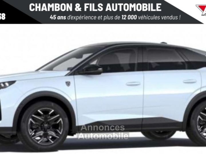 Peugeot 3008 Nouveau Hybrid 136 e-DCS6 GT + Drive assist plus+ Toit pano +Focal - 4