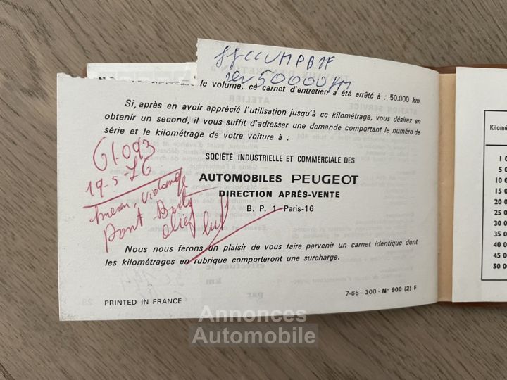 Peugeot 404 Cabriolet - 94