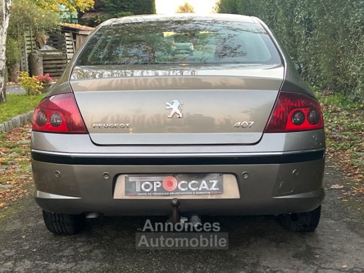 Peugeot 407 1.6 HDI 110CH EXECUTIVE / CUIR / JANTES ALU / 1ERE MAIN - 7